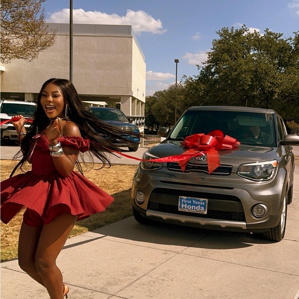 SHEIN Red Off-Shoulder Ruffle Mini Dress